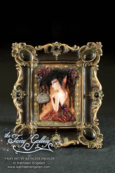 OOAK Fairy Sculpture Secret Garden