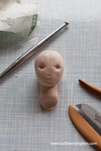 work in progress head sculpting